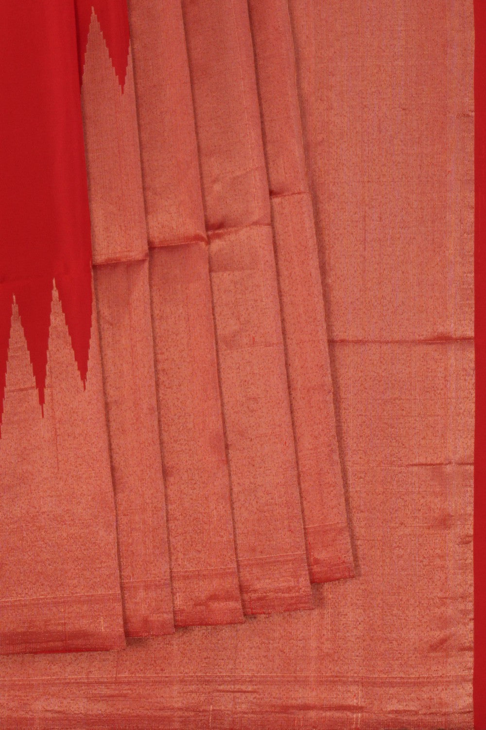 Image of South Silk Red Saree